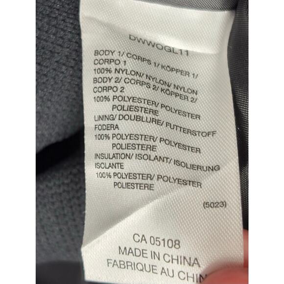 Descente Hybrid Puffer Jacket Black Women’s Small – Excellent Condition - Picture 7 of 8